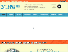 Tablet Screenshot of campingegad.com